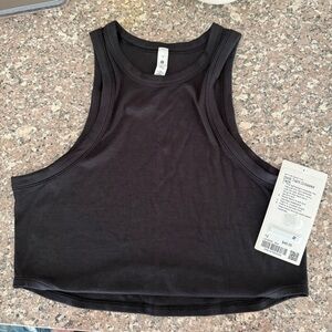 NWT lululemon Hold Tight Cropped Tank